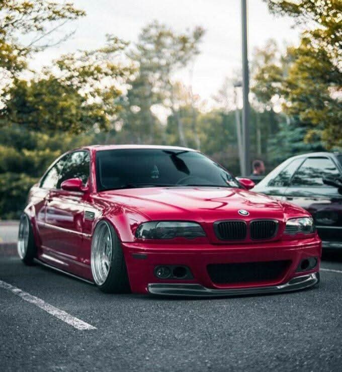 BMW 3-Series E46 M3 - CSL Front Lip - ABS (1999-2005)
