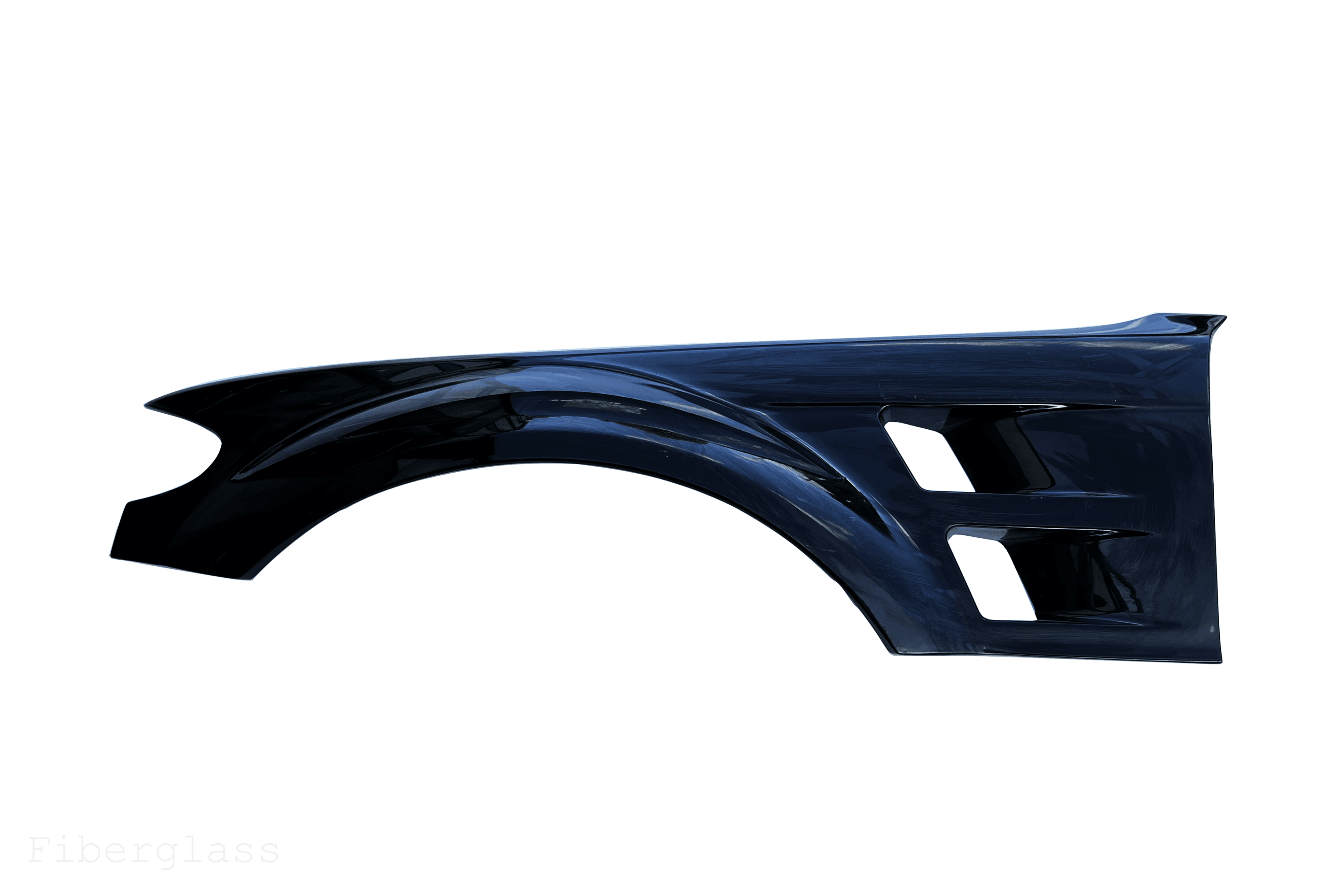 BMW 3-Series E46 Sedan Full Over Fender Kit with Vented Front Fenders - ABS OR Fiberglass