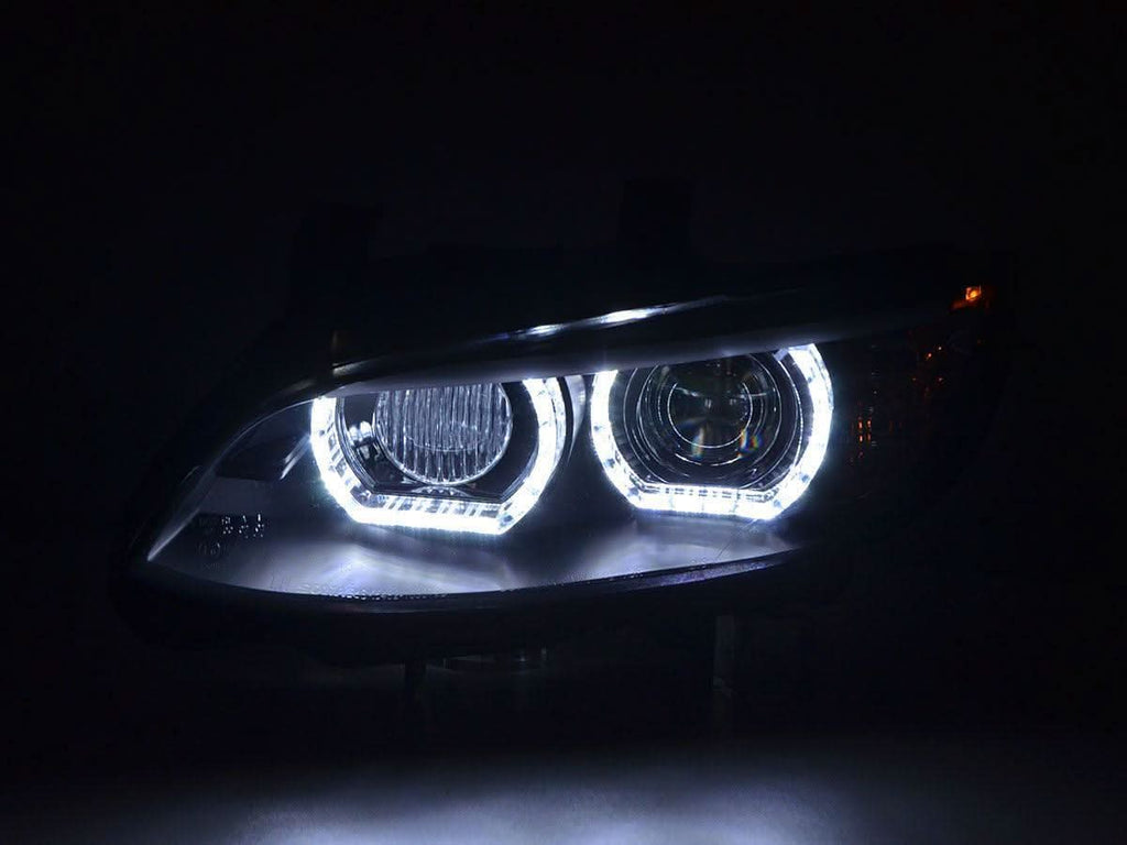 BMW 3-Series E92 / E93 Black Headlights 2006-2010 - for AFS or Non AFS