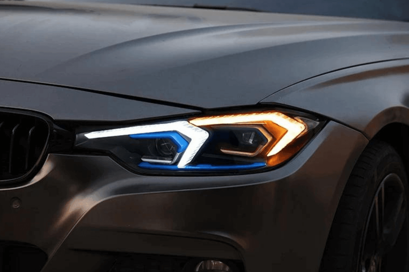 BMW 3-Series F30 F35 "LAZER V2" LED Headlights (2011-2019)