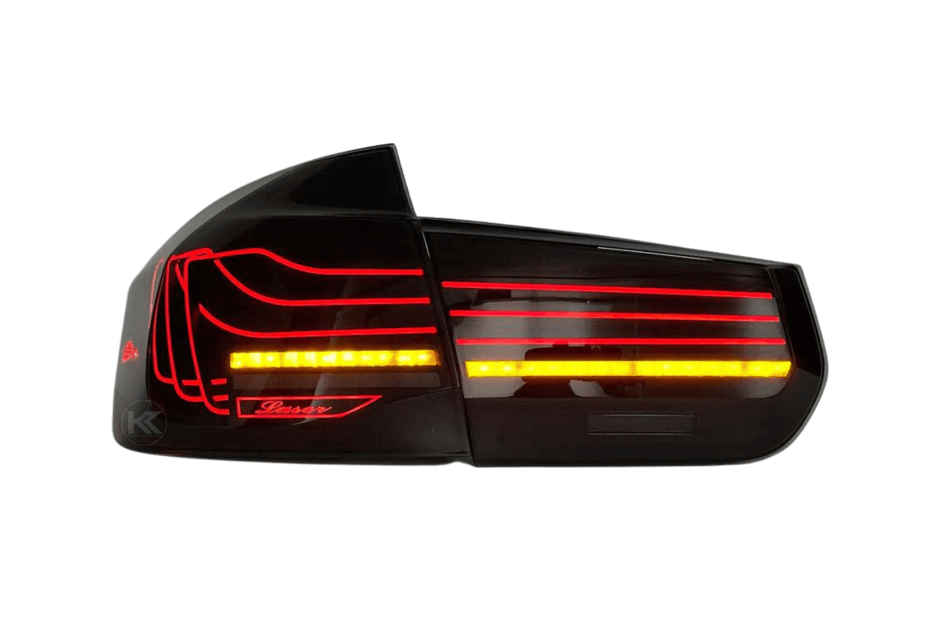 BMW 3-Series F30/F80 CSL Laser Style Tail Lights - (RGB Color Changing) - 2013-2018