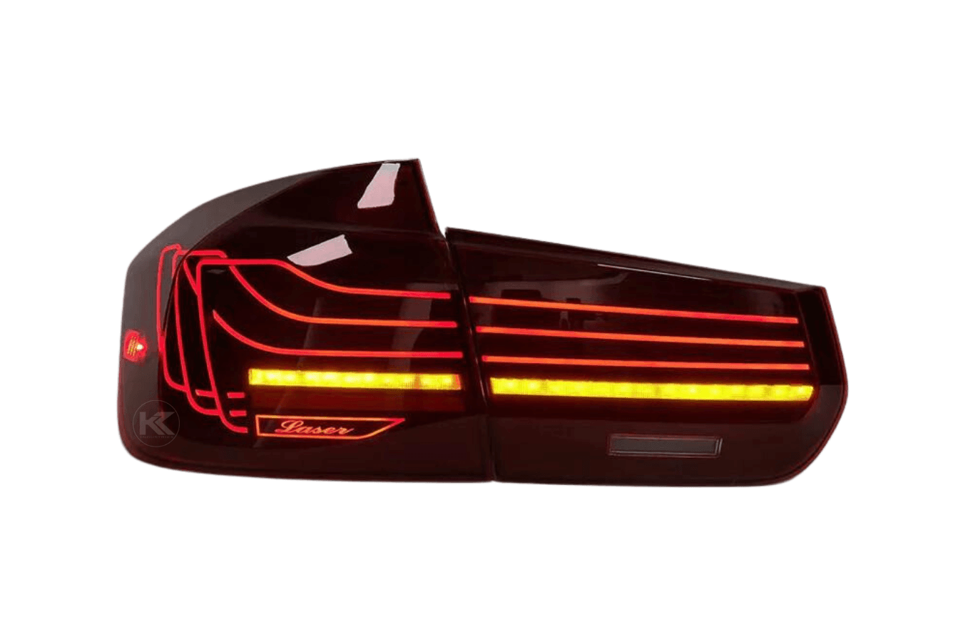 BMW 3-Series F30/F80 CSL Laser Style Tail Lights - (RGB Color Changing) - 2013-2018