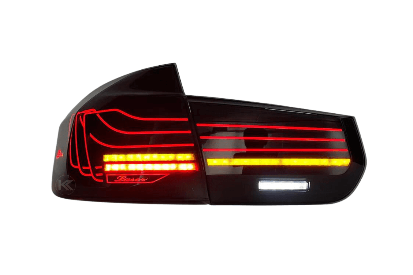 BMW 3-Series F30/F80 CSL Laser Style Tail Lights - (RGB Color Changing) - 2013-2018