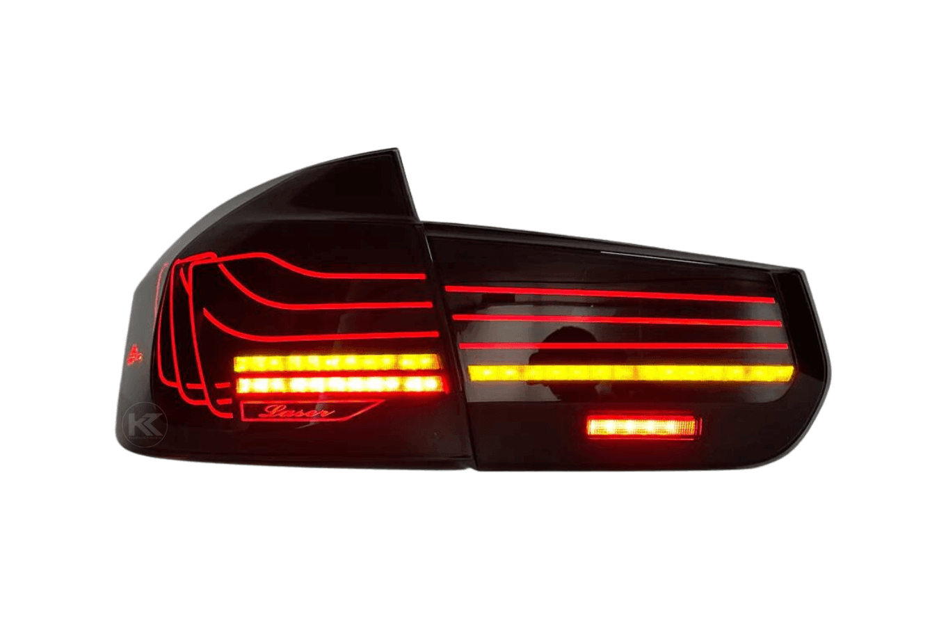 BMW 3-Series F30/F80 CSL Laser Style Tail Lights - (RGB Color Changing) - 2013-2018