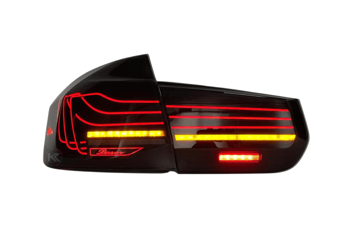 BMW 3-Series F30/F80 CSL Laser Style Tail Lights - (RGB Color Changing) - 2013-2018