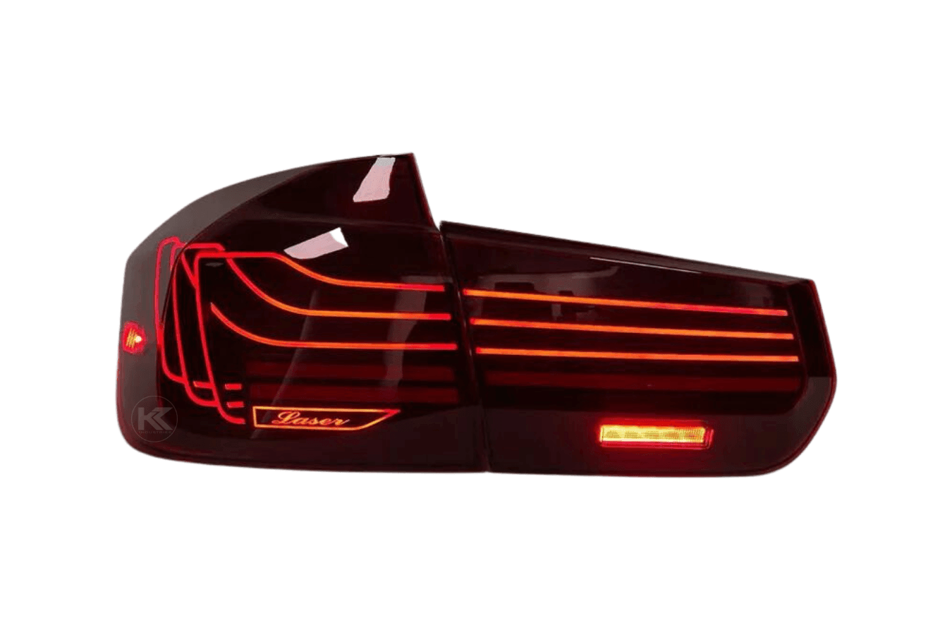 BMW 3-Series F30/F80 CSL Laser Style Tail Lights - (RGB Color Changing) - 2013-2018