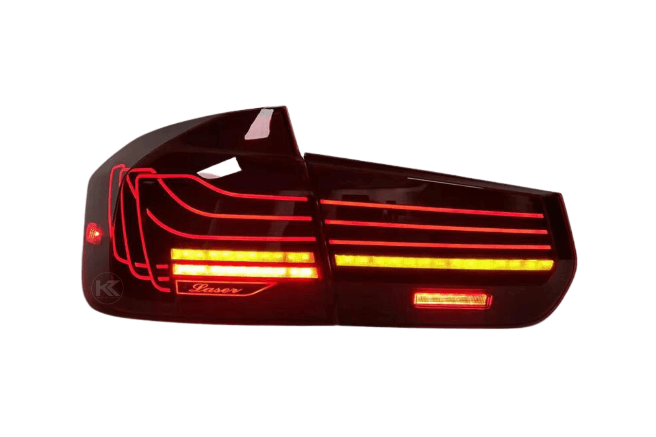 BMW 3-Series F30/F80 CSL Laser Style Tail Lights - (RGB Color Changing) - 2013-2018