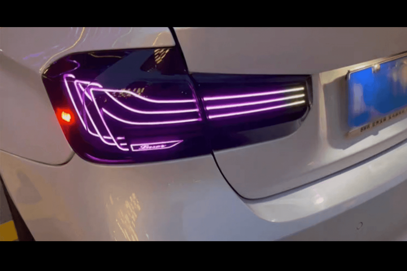 BMW 3-Series F30/F80 CSL Laser Style Tail Lights - (RGB Color Changing) - 2013-2018