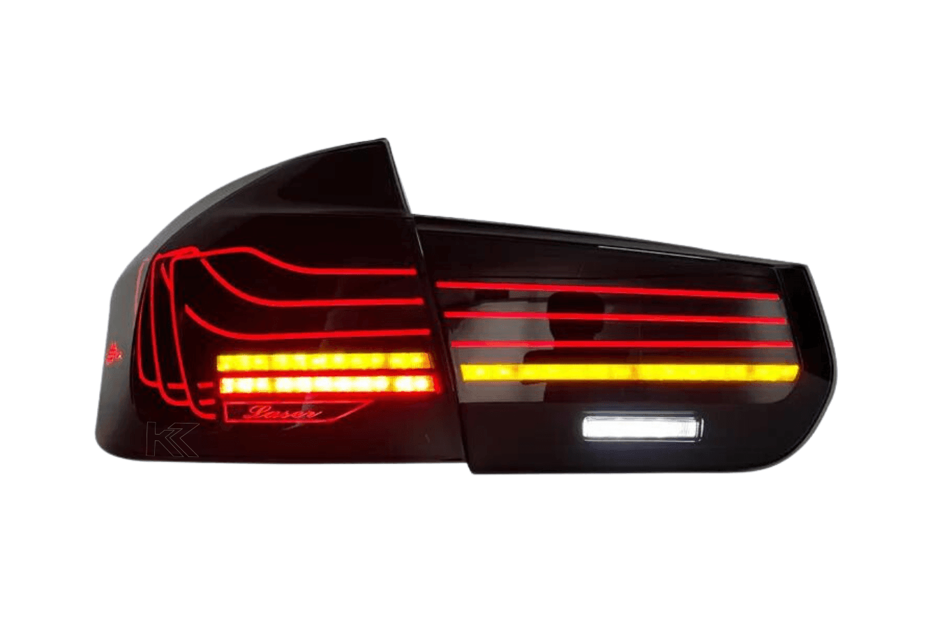 BMW 3-Series F30/F80 CSL Laser Style Tail Lights - (RGB Color Changing) - 2013-2018