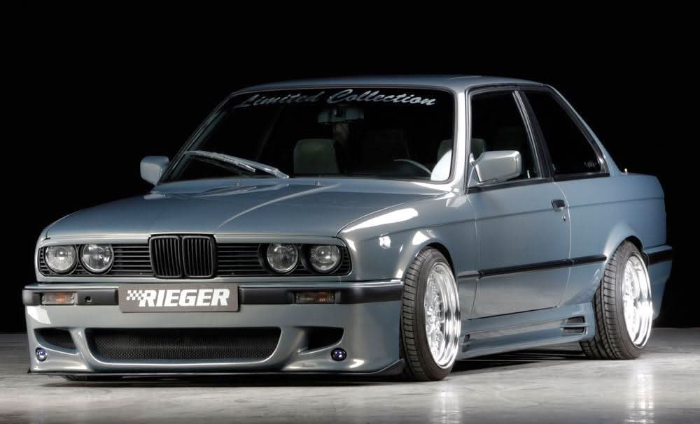 BMW E30 Rieger Side Skirts - Vented Type 1