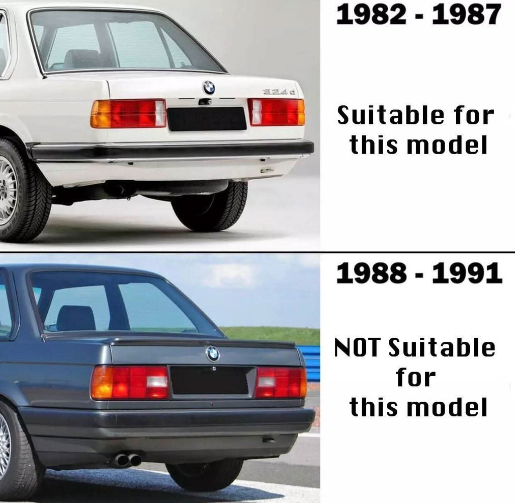 BMW E30 Series 3 Pre-Facelift Clear and Smoke Led Tailights (1982 - 1987)