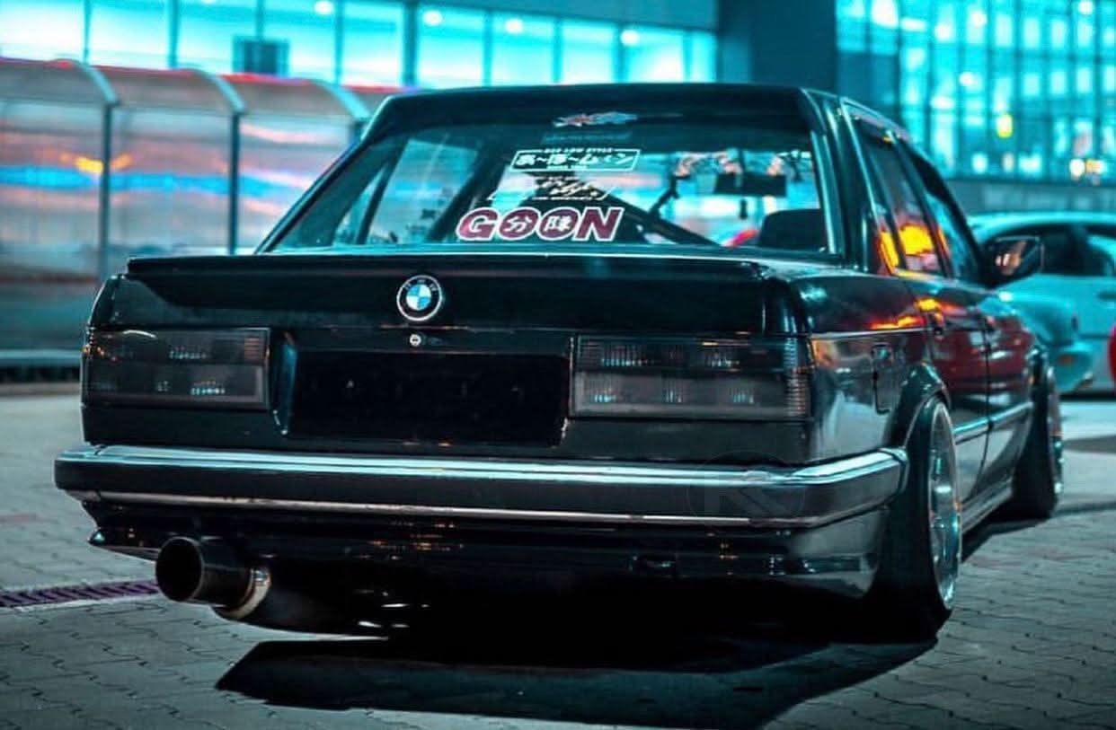 BMW E30 Series 3 Pre-Facelift Clear and Smoke Led Tailights (1982 - 1987)
