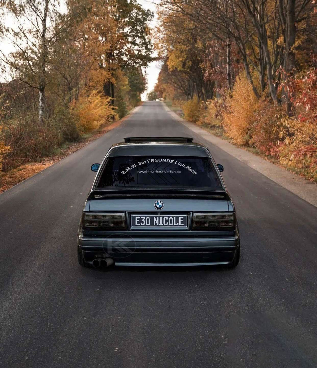 BMW E30 Series 3 Pre-Facelift Clear and Smoke Led Tailights (1982 - 1987)