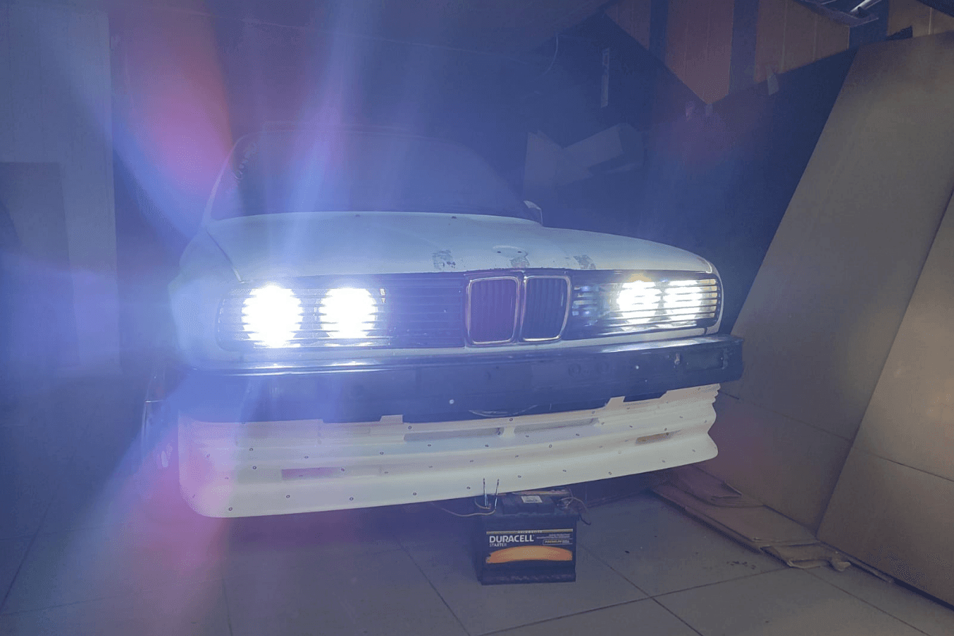 BMW E30 Series 3 Steady Style Front Grille and Headlights (1984 - 1991)