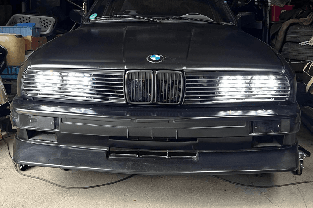 BMW E30 Series 3 Steady Style Front Grille and Headlights (1984 - 1991)