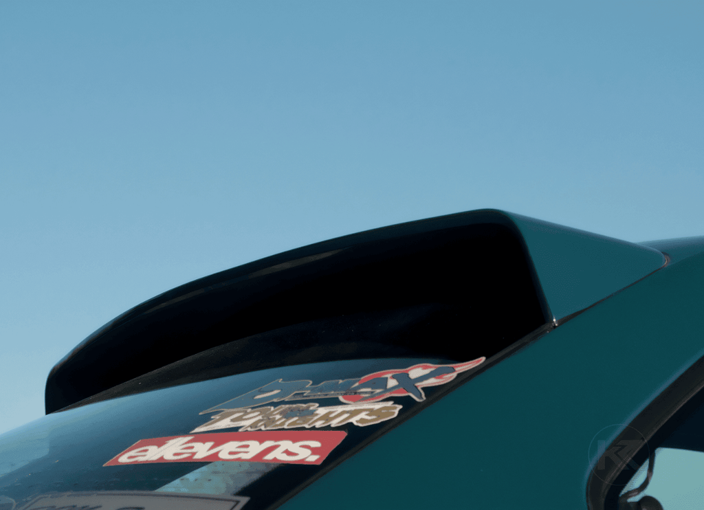 BMW E36 Coupe Series 3 Black HM Roof Spoiler V2 (1990 - 2000)