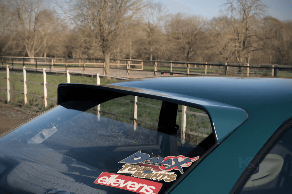 BMW E36 Coupe Series 3 Black HM Roof Spoiler V2 (1990 - 2000)