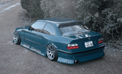 BMW E36 Coupe Series 3 Black HM Roof Spoiler V2 (1990 - 2000)