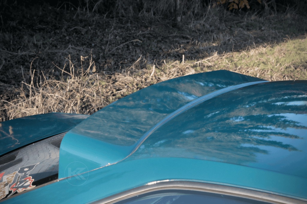 BMW E36 Coupe Series 3 Black HM Roof Spoiler V2 (1990 - 2000)