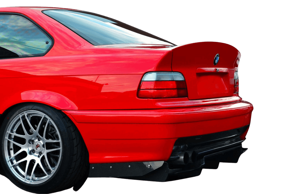 BMW e36 Coupe Series 3 M3 CSL Inspired Ducktail Trunk Spoiler (1990 - 1999)