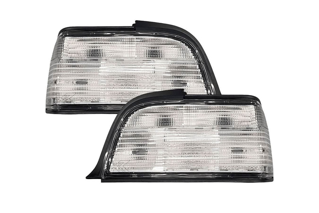 BMW E36 Coupe/Convertible Custom Clear Tail Lights V3 (1992-1999)