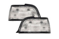 BMW E36 Coupe/Convertible Custom Clear Tail Lights V3 (1992-1999)