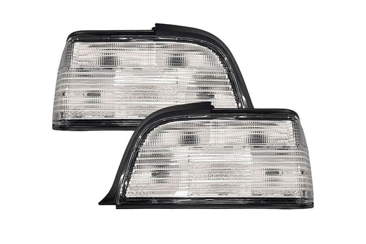 BMW E36 Coupe/Convertible Custom Clear Tail Lights V3 (1992-1999)