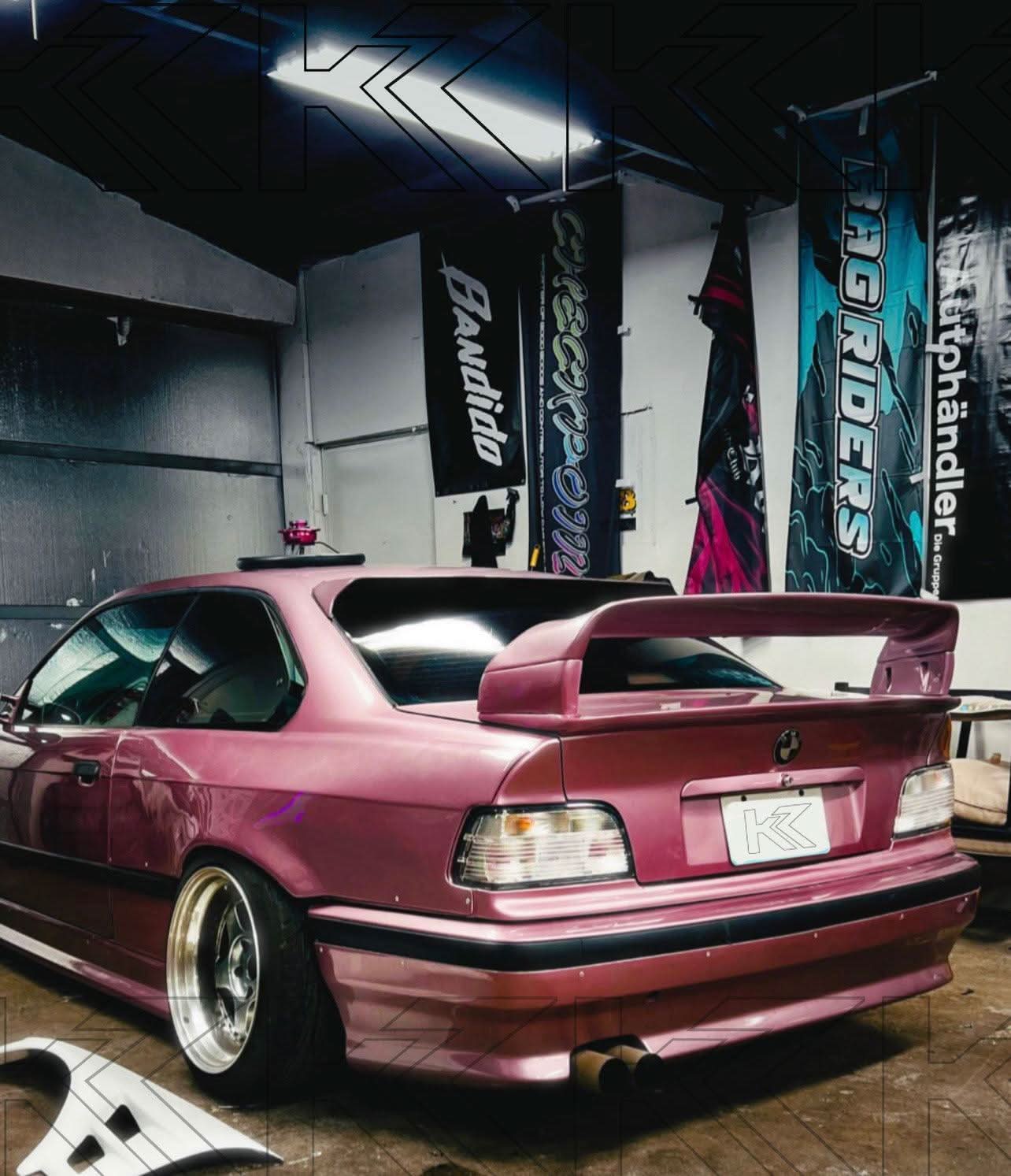 BMW E36 Coupe/Convertible Custom Clear Tail Lights V3 (1992-1999)