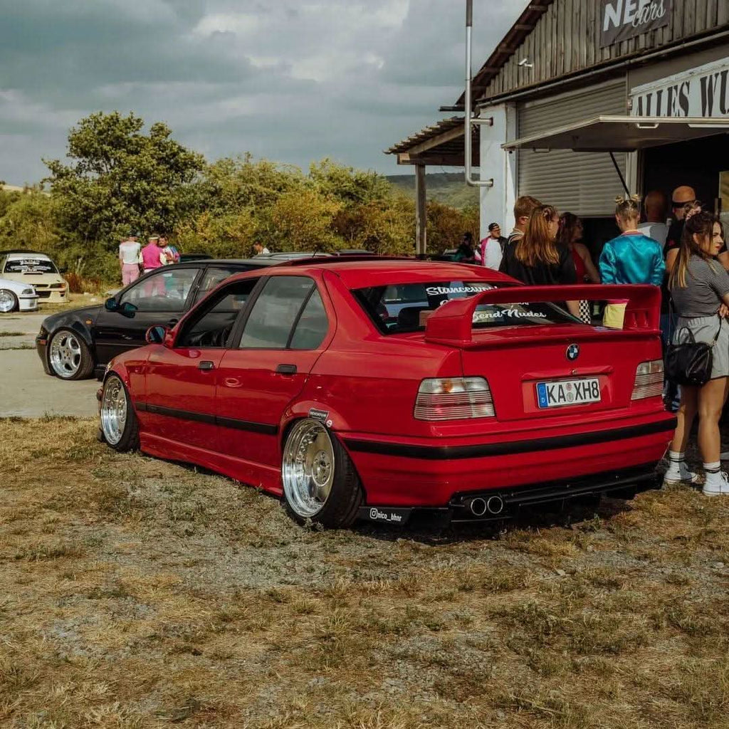 BMW E36 Sedan Clear OEM Style Tail Lights (1990-1999)