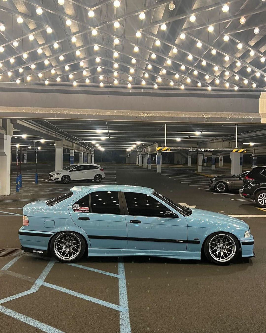 BMW E36 Sedan Clear OEM Style Tail Lights (1990-1999)