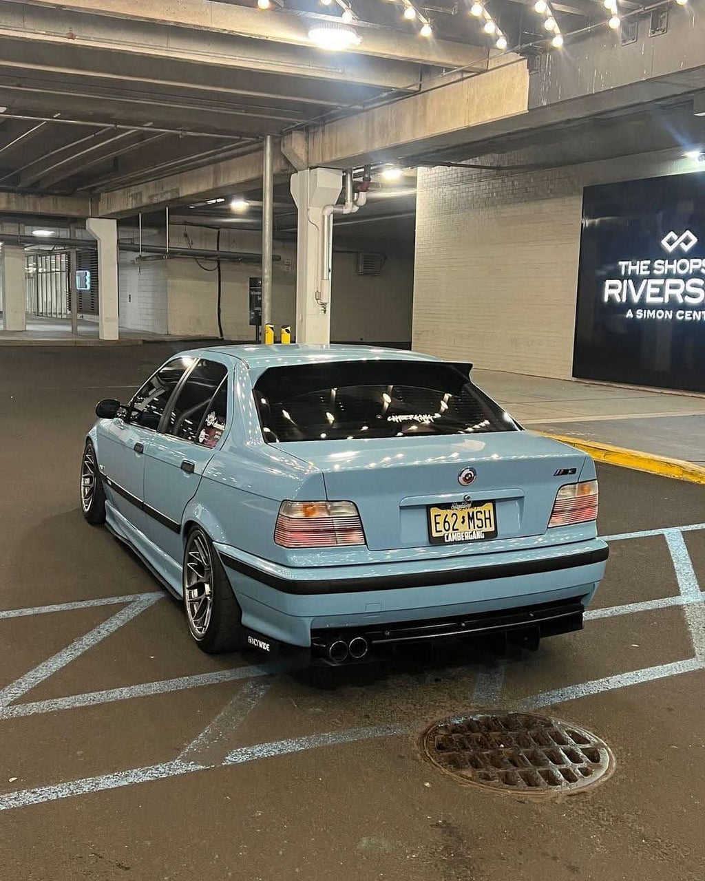 BMW E36 Sedan Clear OEM Style Tail Lights (1990-1999)