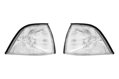 BMW E36 Series 3 Clear OEM Style Corner/Signal Lights (1992 - 1999)