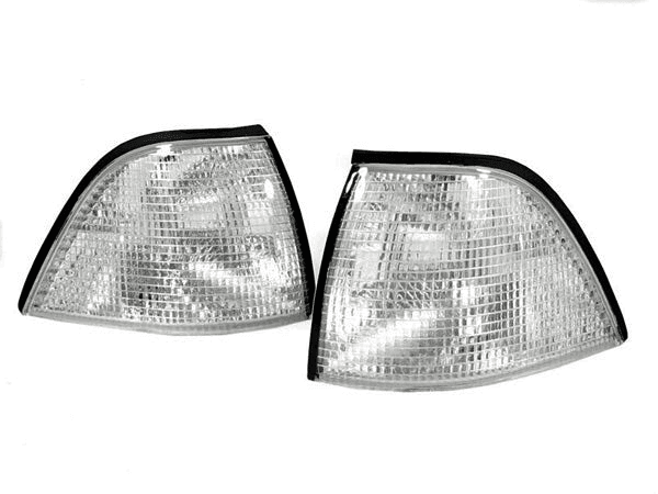 BMW E36 Series 3 Clear OEM Style Corner/Signal Lights (1992 - 1999)