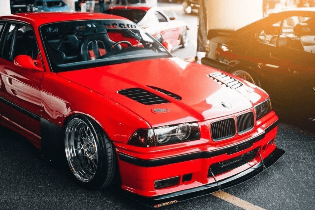 BMW E36 Series 3 GTR Inspired Front Hood Gills (1990 - 1999)