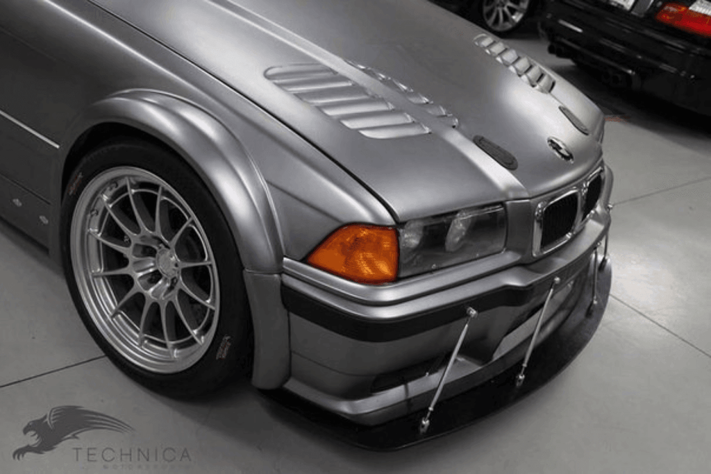 BMW E36 Series 3 GTR Inspired Front Hood Gills (1990 - 1999)