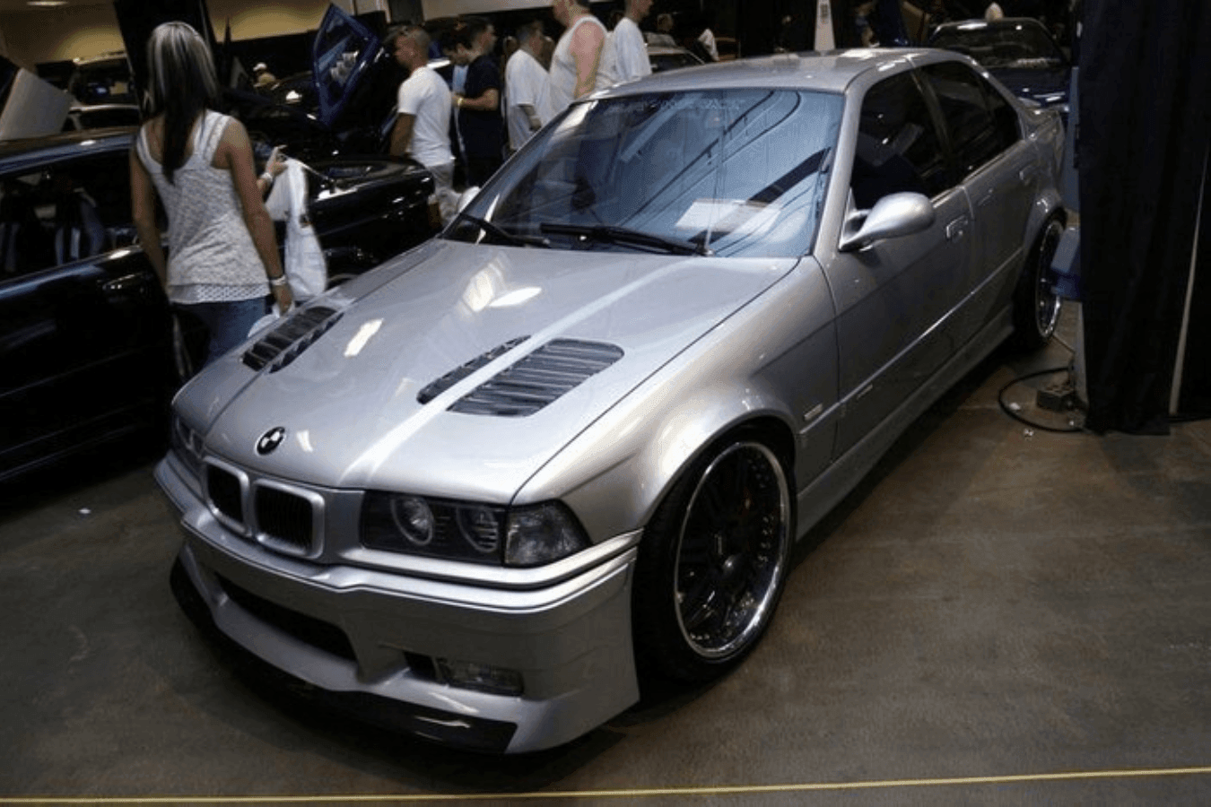 BMW E36 Series 3 GTR Inspired Front Hood Gills (1990 - 1999)