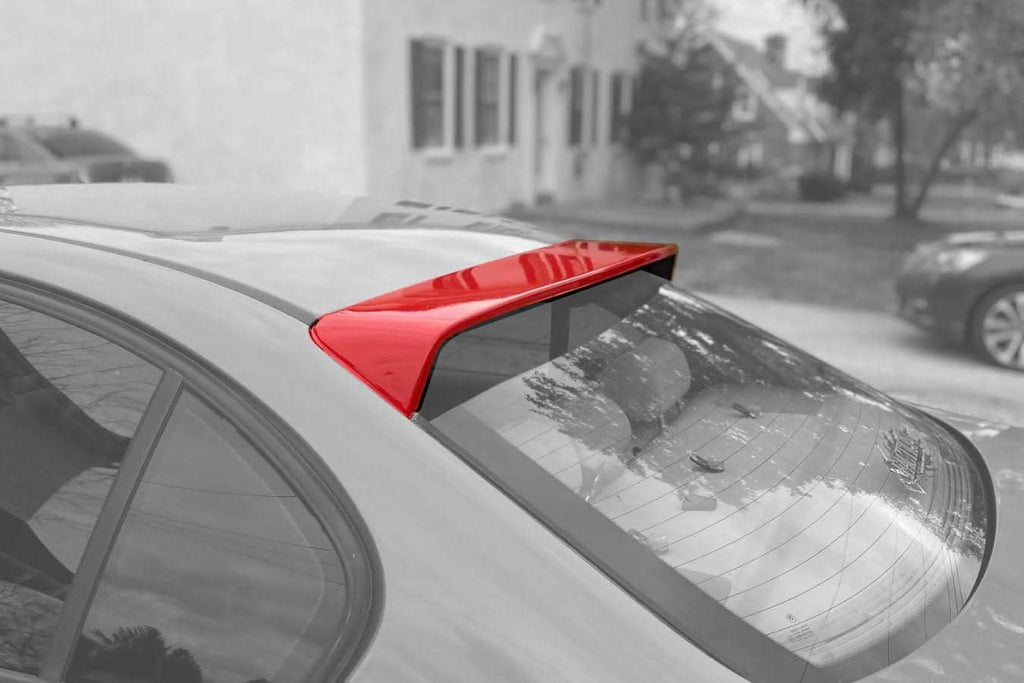 BMW E46 Sedan Series 3 Black HM Roof Spoiler (1998 - 2006)