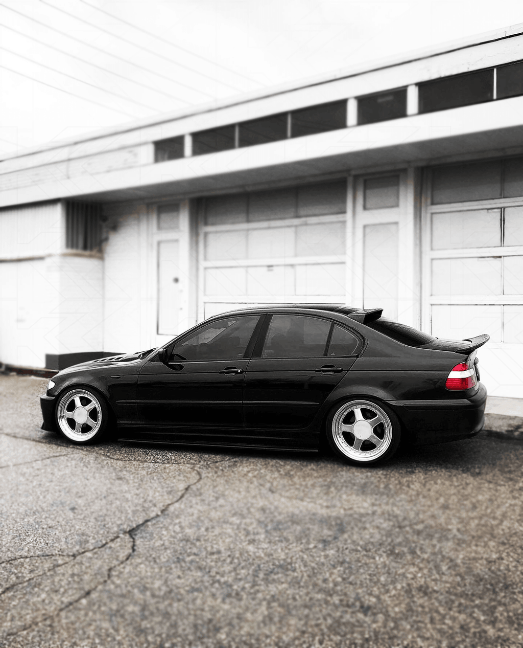 BMW E46 Series 3 Drag Wing Style Trunk Spoiler (1995 - 2005)