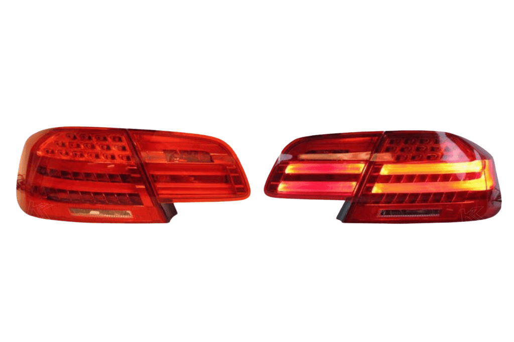 BMW E92 Coupe Euro LCI Look LED Tail Light 4Pcs W/Wiring Included(2007-2010)