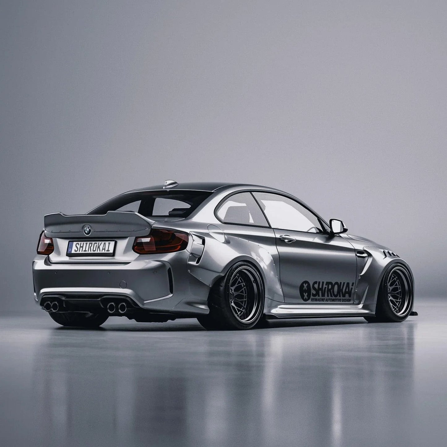 BMW M2 Ducktail Spoiler | F87 2015-2018 | SHIROKAI