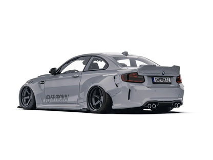 BMW M2 Ducktail Spoiler | F87 2015-2018 | SHIROKAI