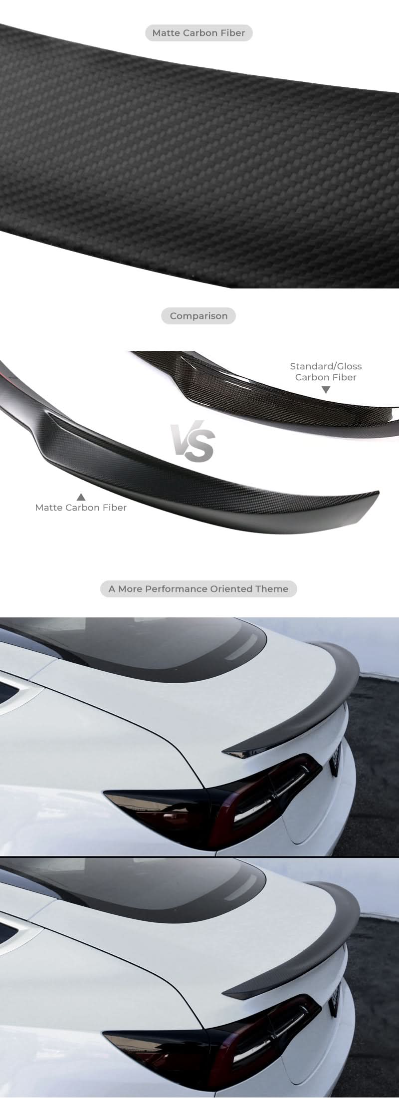 2007-2010 BMW E92 M-Tech M-Sport Front Bumper Lip Carbon Fiber CF