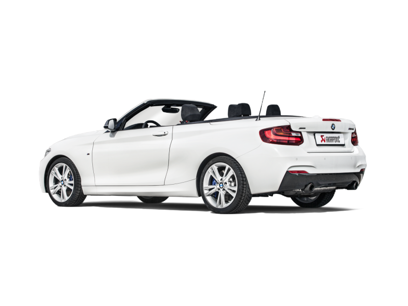 Akrapovic 16-17 BMW M240i (F22 F23) Evolution Line Cat Back (SS) w/ Carbon Tips (Req. Link Pipe)  | House of Apex