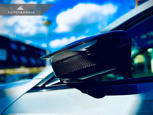 AutoTecknic Dry Carbon Fiber Mirror Covers - G20 M340I LCI