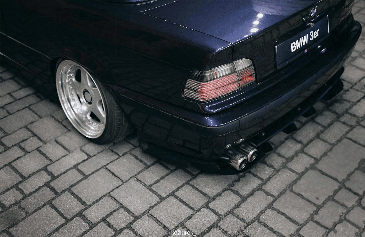E36 Coupe OEM Style Smoked Tail Lights (1991-1998)