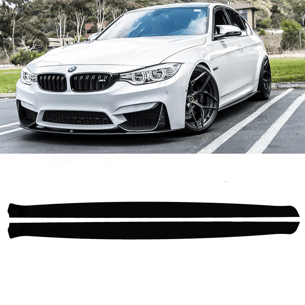 AeroFlow Dynamics 2013-2020 Bmw Side Skirt Extension V1 ( F30, F32, And F80/F82 M3, M4)