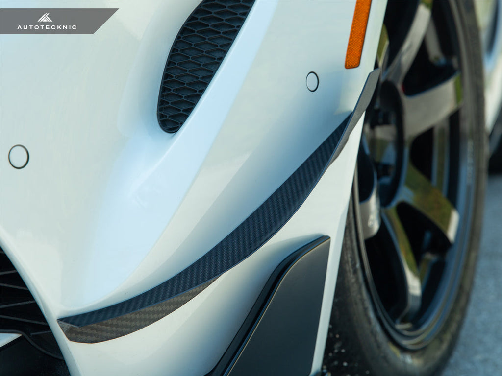 AutoTecknic Dry Carbon Canard Set - A90 Supra