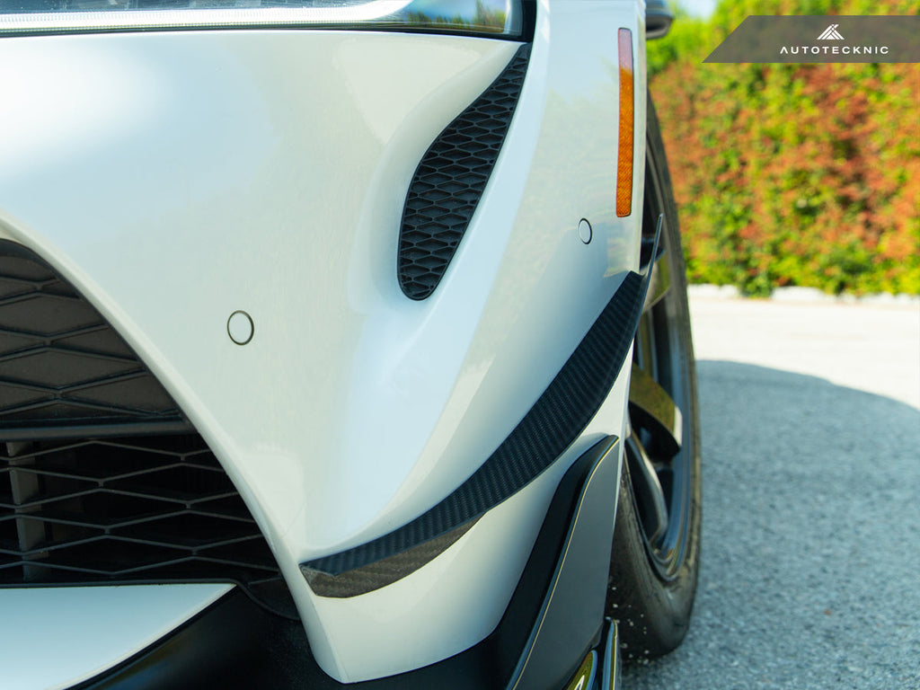 AutoTecknic Dry Carbon Canard Set - A90 Supra