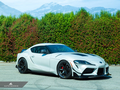 AutoTecknic Dry Carbon Canard Set - A90 Supra