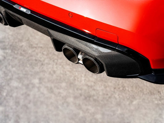 Akrapovic 21-22 BMW M3 (G80) / M4 (G82, G83) Rear Carbon Fiber Diffuser - High Gloss Black  | House of Apex